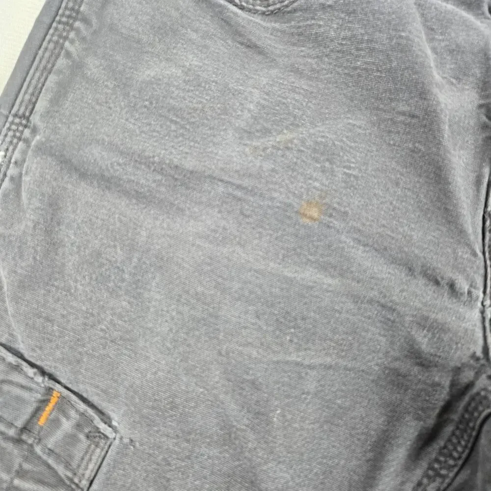 Ariat M4 Low Rise Durastretch Made Tough Straight‎ Leg Rebar Gray Pant Size 30